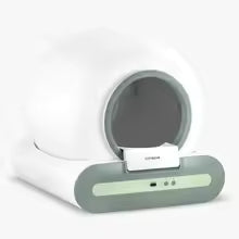 Boîte à litière intelligente de néttoyage automatique contrôlée par application pour chats 65L